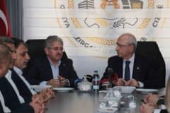 CHP Genel Başkanı Kemal Kılıçdaroğlu, Şırnak Cizre'de iş insanlarıyla toplantıda