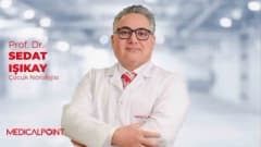 Medical Point Gaziantep Hastanesi Çocuk Nörolojisi Uzmanı Prof. Dr. Sedat Işıkay açıklama yaparken