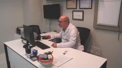 Çocuk Cerrahisi Uzmanı Doç. Dr. Mithat Günaydın inmemiş testis rahatsızlığı hakkında bilgi verirken