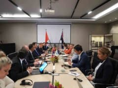 COP31 Başkanı Murat Kurum Fiji’de Pre-COP toplantısında konuşma yaparken