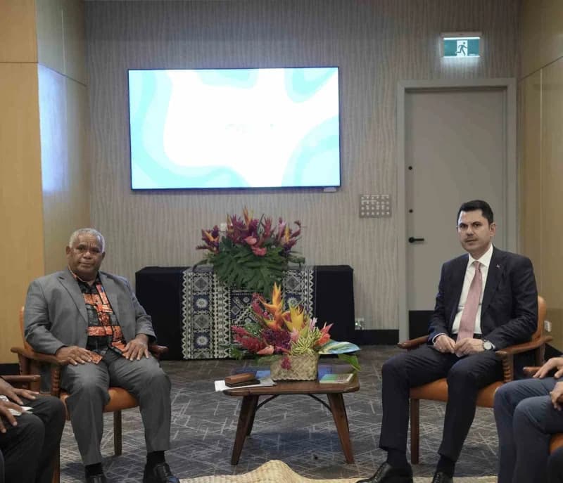 Jotham Napat Vanuatu başBakanı ı̇kili görüşme