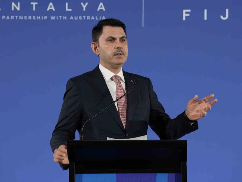 Murat Kurum Fiji ı̇klı̇m fı̇nansmanını dı̇rençlı̇ topluma dönüştürmek oturumu