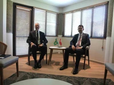 COP31 Başkanı Murat Kurum Fiji’de Pre-COP açılış oturumunda konuşma yaparken