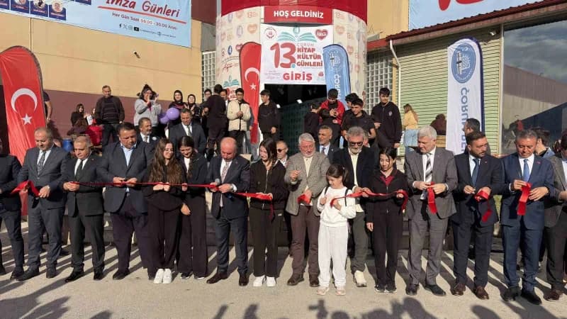Kitap fuarı açılış töreni düzenlendi