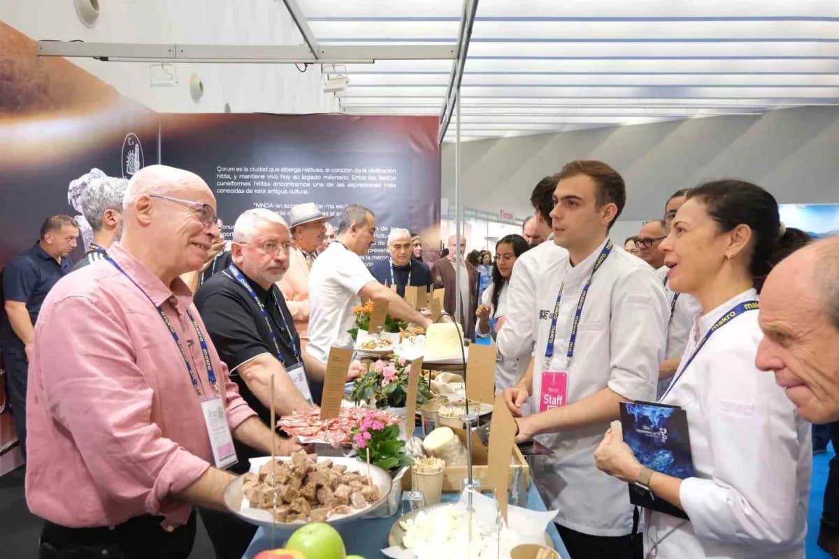Çorum, binlerce yıllık mutfak kültürünü dünyanın önde gelen gastronomi organizasyonlarından San Sebastian Gastronomika’d
