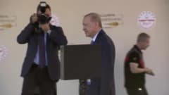 Cumhurbaşkanı Erdoğan Şanlıurfa Şehir Hastanesi açılışında konuşma yaparken