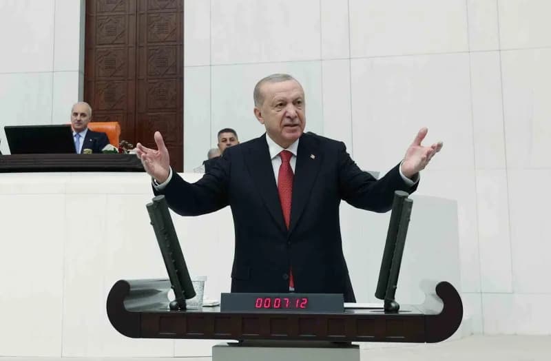 Cumhurbaşkanı Erdoğan, TBMM Genel Kurulu 28. Dönem 5. Yasama Yılı açılış töreninde milletvekillerine seslendi