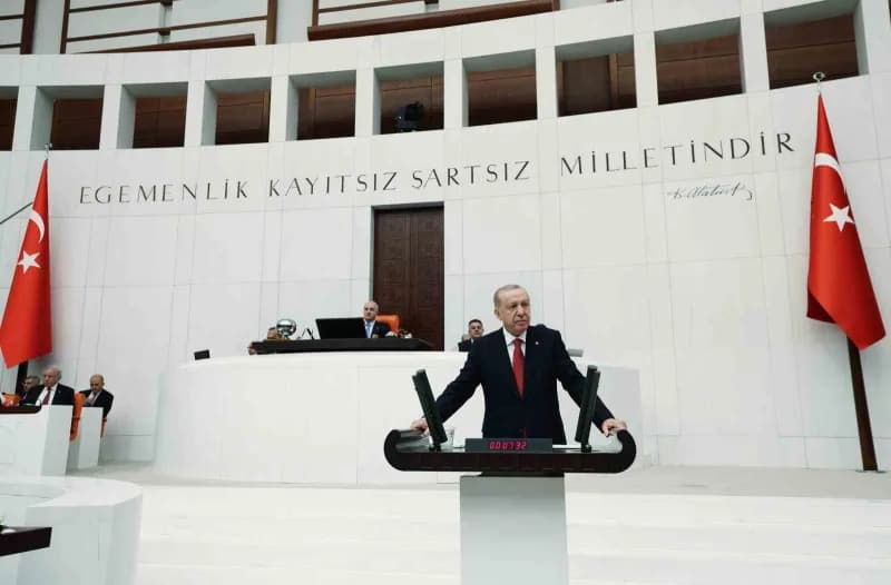 Cumhurbaşkanı Erdoğan, TBMM Genel Kurulu 28. Dönem 5. Yasama Yılı açılış töreninde milletvekillerine seslendi