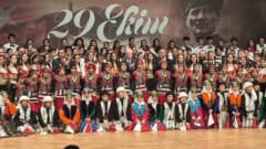 Şişli Cemal Reşit Rey Konser Salonu'nda 29 Ekim Cumhuriyet Bayramı töreni