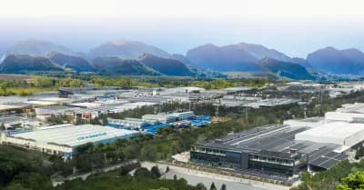 CW Enerji yönetim kurulu başkanı Tarık Sarvan'ın açıklama yaptığı toplantıdan görüntü