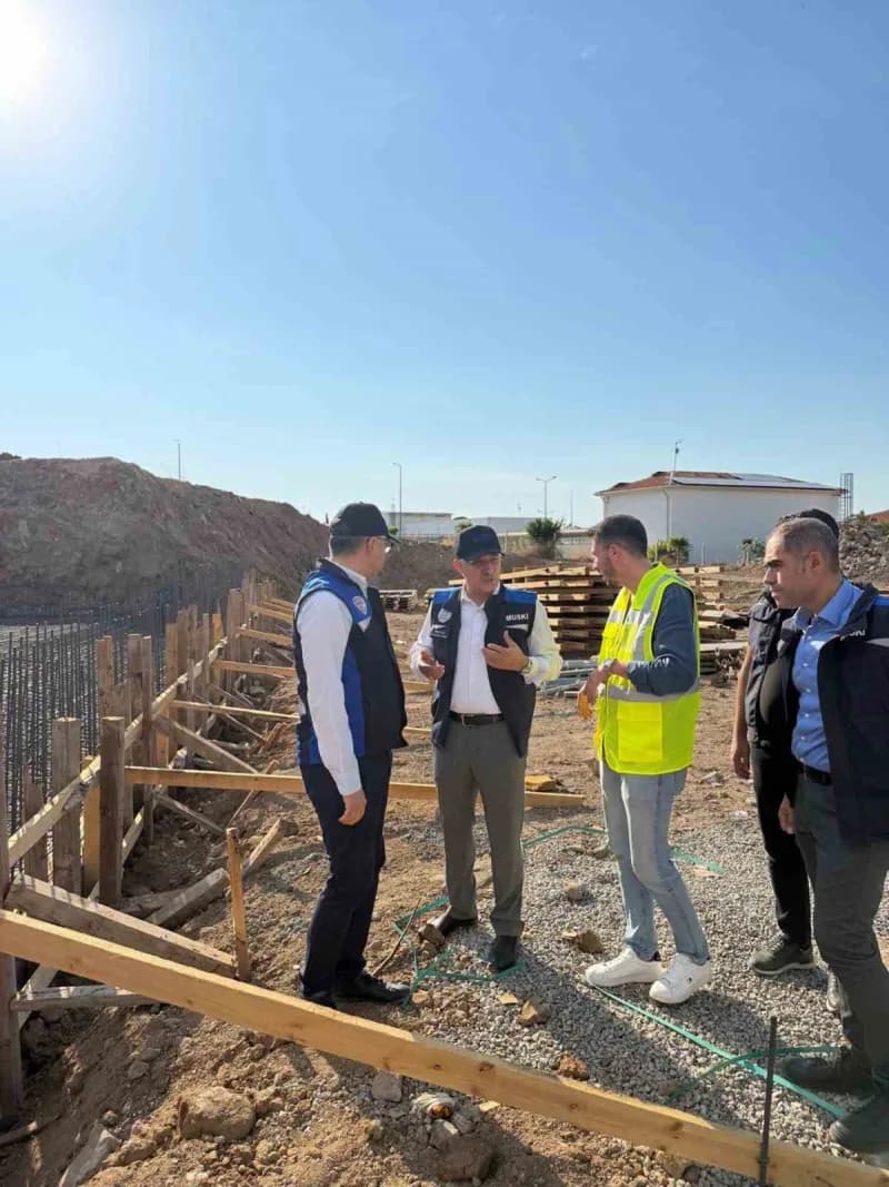 Muğla’nın Bodrum ilçesi Turgutreis Mahallesi’nde yapımı iki etap halinde sürdürülen Reverse Ozmos (Deniz suyu arıtma) Te