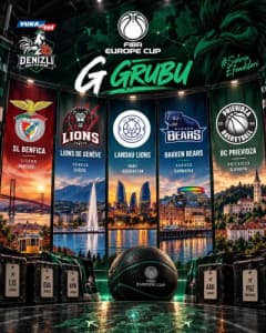Denizli Basket oyuncuları FIBA Europe Cup maçına hazırlanıyor