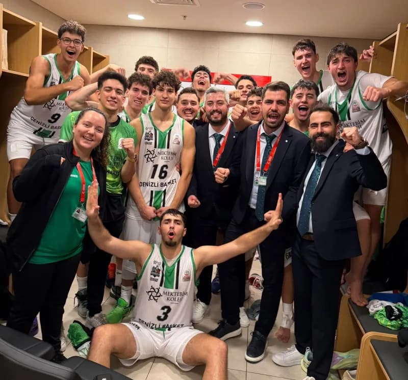 Denizli Basket Gençler Ligi’nden iki galibiyetle döndü