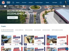 Denizli Büyükşehir Belediyesi resmi internet sitesinin yenilenen modern ve erişilebilir dijital arayüzü