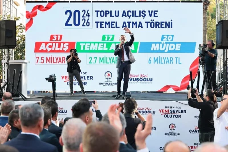 Denizli Büyükşehir Belediye Başkanı Bülent Nuri Çavuşoğlu, Yeni Parti Genel Başkanı Özgür Özel’in ka