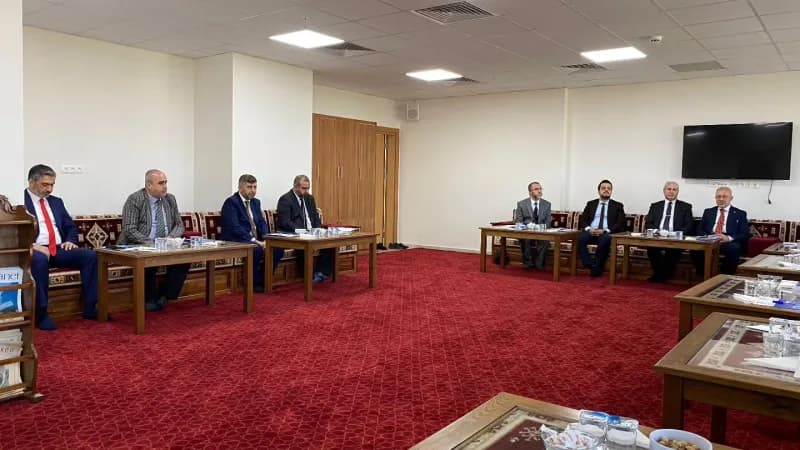 Denizli İl Müftülüğü toplantısında camilerde erişilebilirlik ve temizlik konuları görüşülüyor