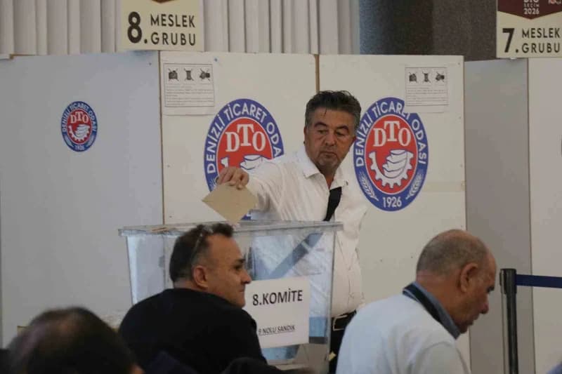 Denizli Ticaret Odası’nda (DTO) merakla beklenen 2026 yılı seçimleri yoğun bir katılımla başladı. Mevcut DTO Yönetim Kur
