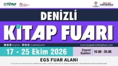 Denizli TÜYAP Kitap Fuarı’nda yazarlar ve ziyaretçiler kitaplar arasında etkinliklere katılıyor