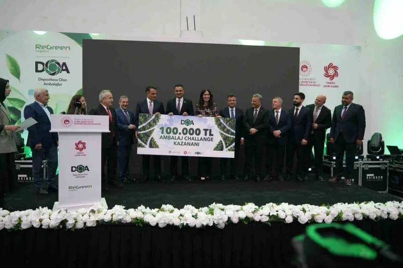 Türkiye Çevre Ajansı tarafından hayata geçirilen "100.000 Ambalaj Challenge" kampanyası kapsamında Samsun’da program düz