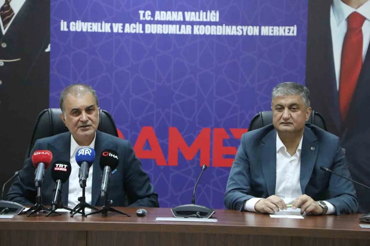 AK Parti Genel Başkan Yardımcısı ve Parti Sözcüsü Ömer Çelik, “Bugün gerçekleşen depremlerde herhangi bir can kaybı ve h