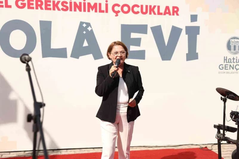 Didim Belediye Başkanı Hatice Gençay’ın katılımıyla hizmete açılan Fevzipaşa özel gereksinimli çocuklar Mola Evi’nde çoc