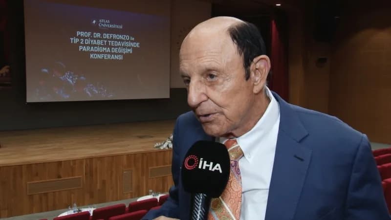 Diyabet alanında yaptığı öncü araştırmalarla dünya çapında tanınan Prof. Dr. Ralph a. Defronzo, Atla