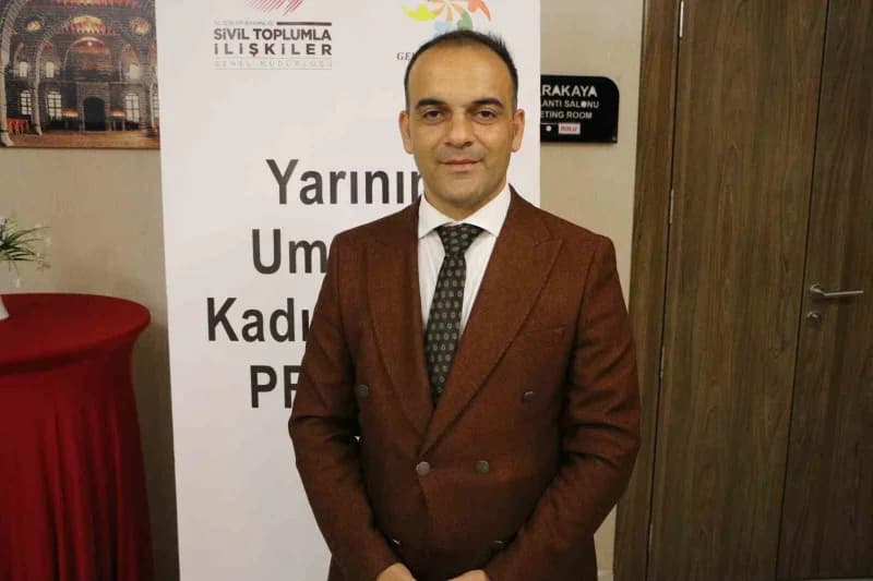 Gençlik Derneği Başkanı Mücahit Yılmaz, İçişleri Bakanlığını tarafından desteklenen “Yarının Umutları Kadınlarımız” proj