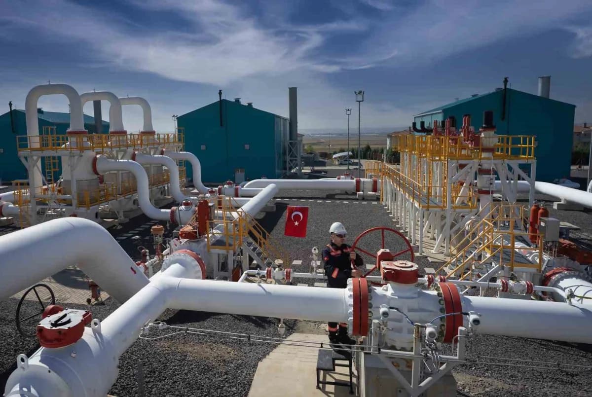 Türkiye'nin doğal gaz iletim ve dağıtım ağı haritası ve Alparslan Bayraktar'ın açıklaması