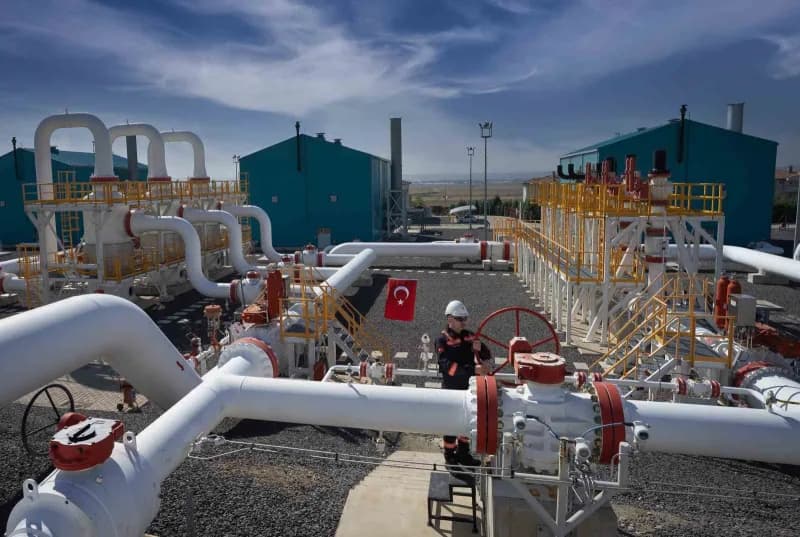 Türkiye'nin doğal gaz iletim ve dağıtım ağı haritası ve Alparslan Bayraktar'ın açıklaması
