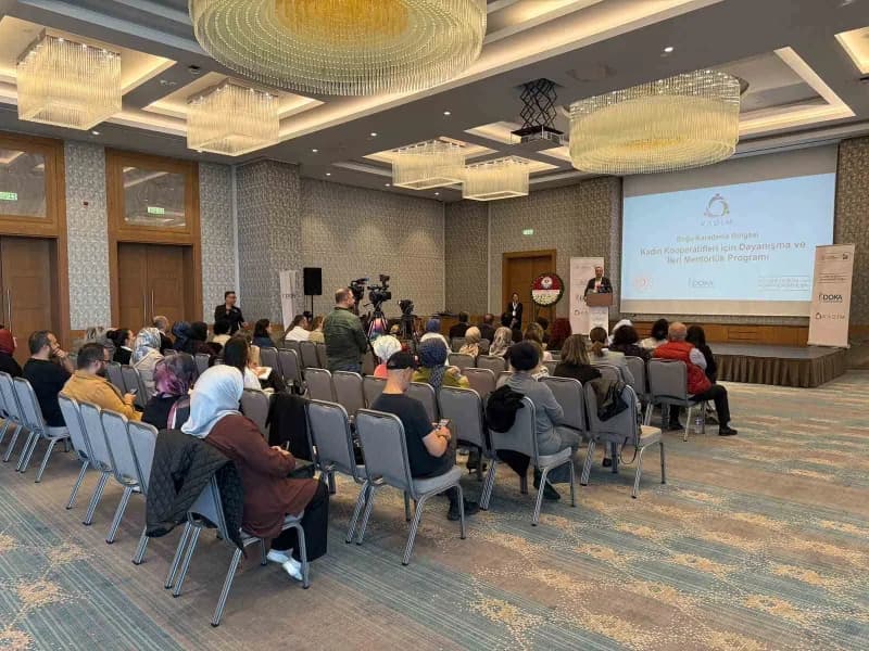 Trabzon’da düzenlenen programla Doğu Karadeniz’deki Kadın kooperatiflerinin kurumsal kapasitelerini