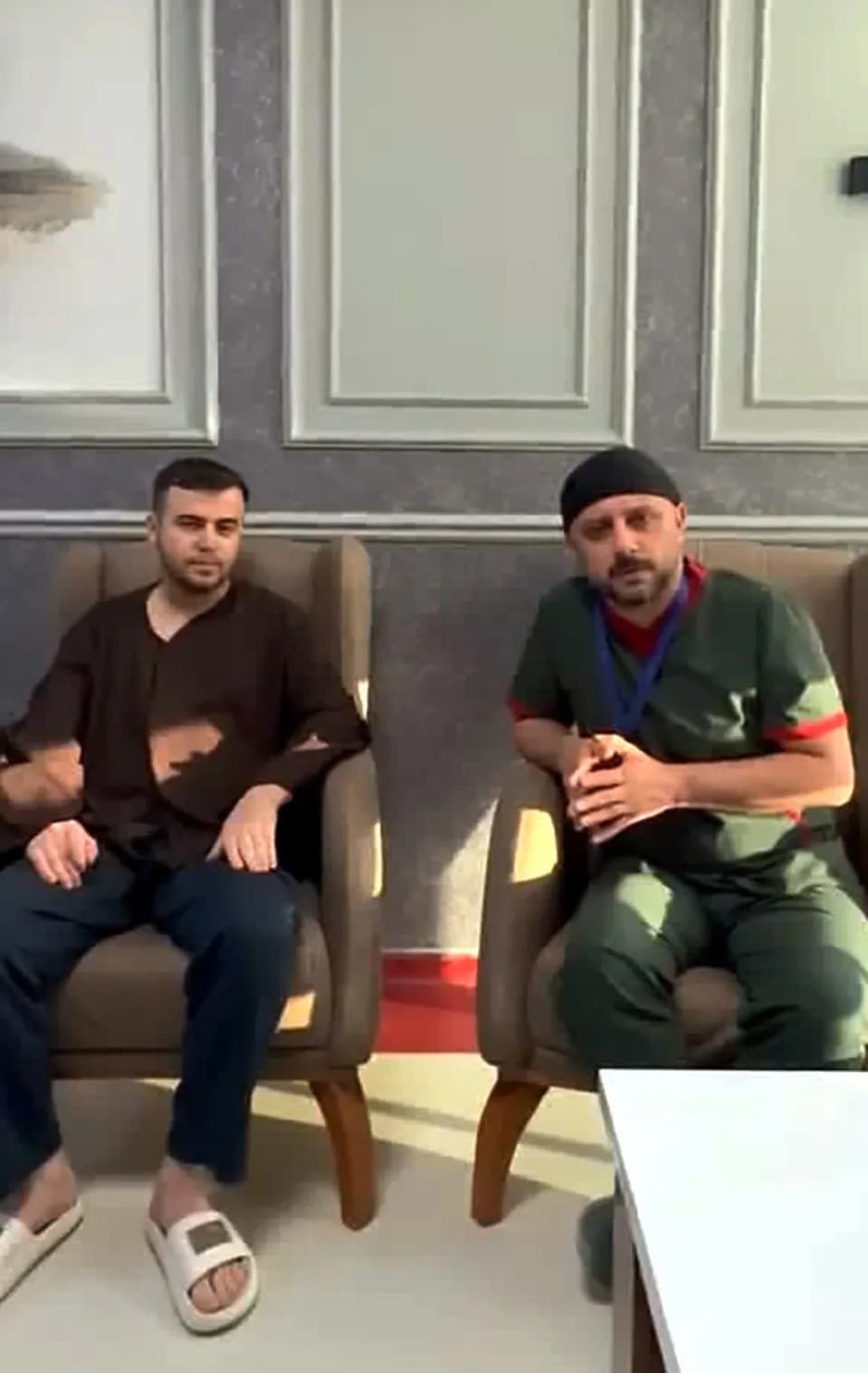Kahramanmaraş'ta kapalı ameliyatla doğuştan kalp deliği tedavi edilen hasta ve hastane