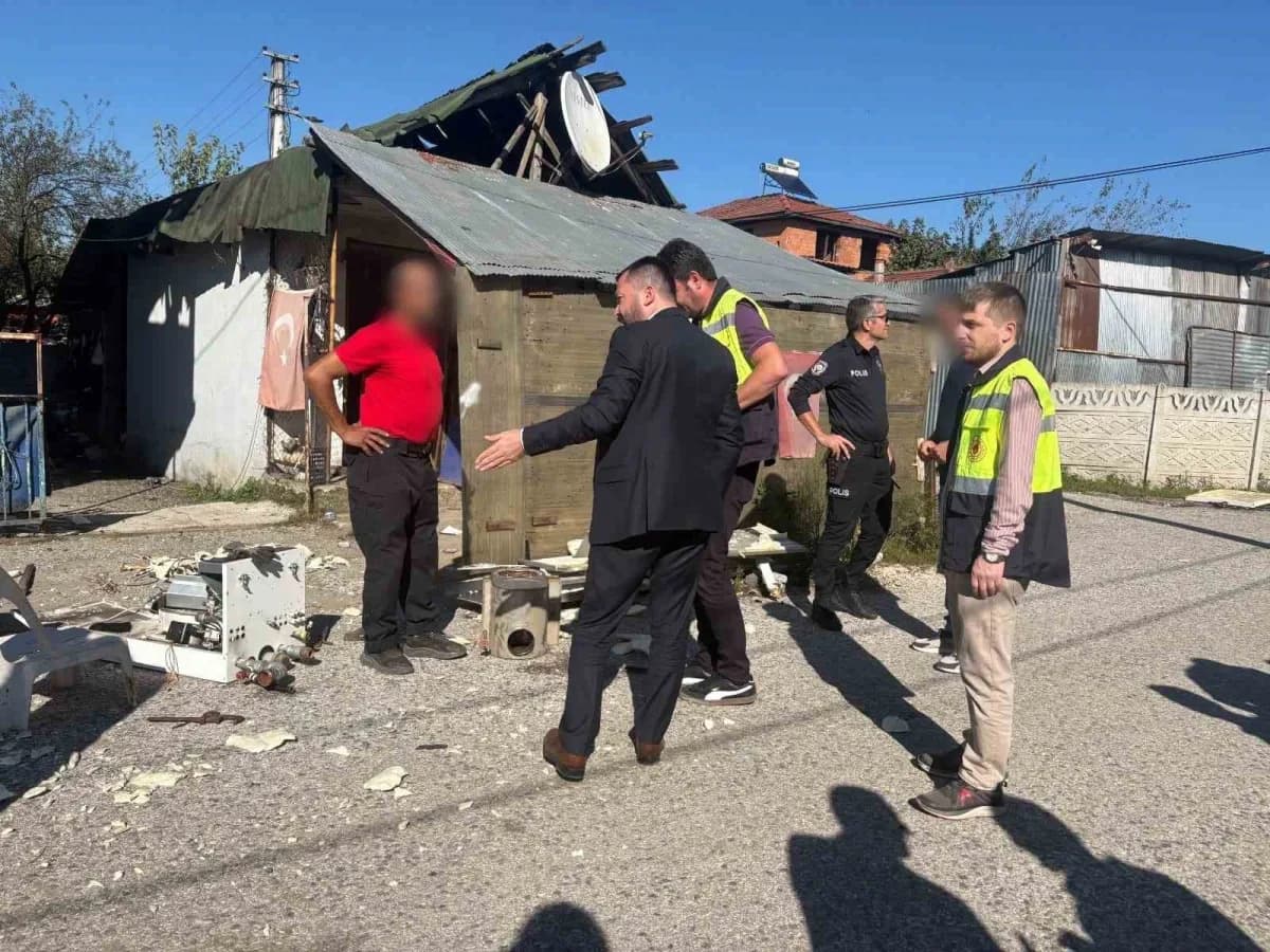 Düzce’de mahalle aralarında izinsiz atık ayrıştırma ve hurdacılık faaliyetleri sonucu oluşan kirlili