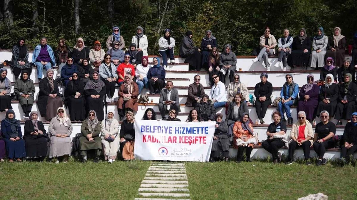 Düzce Belediyesi tarafından hayata geçirilen “Belediye Hizmette, Kadınlar Keşifte” programının ikinci etabında Kadınlar