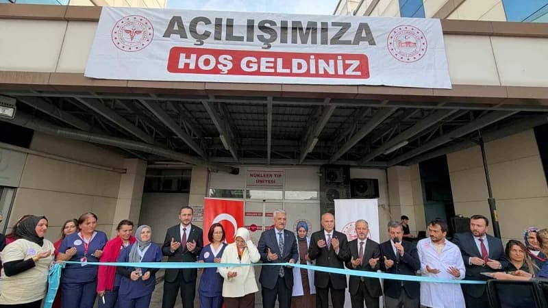 Cihaz törenle hizmete alındı