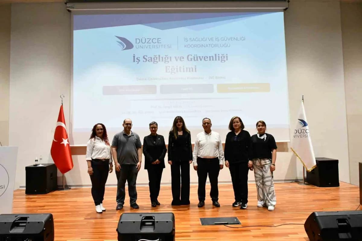 Düzce Üniversitesi İş Sağlığı ve İş Güvenliği Koordinatörlüğü, Güvenli çalışma kültürünü yaygınlaştırmak amacıyla üniver