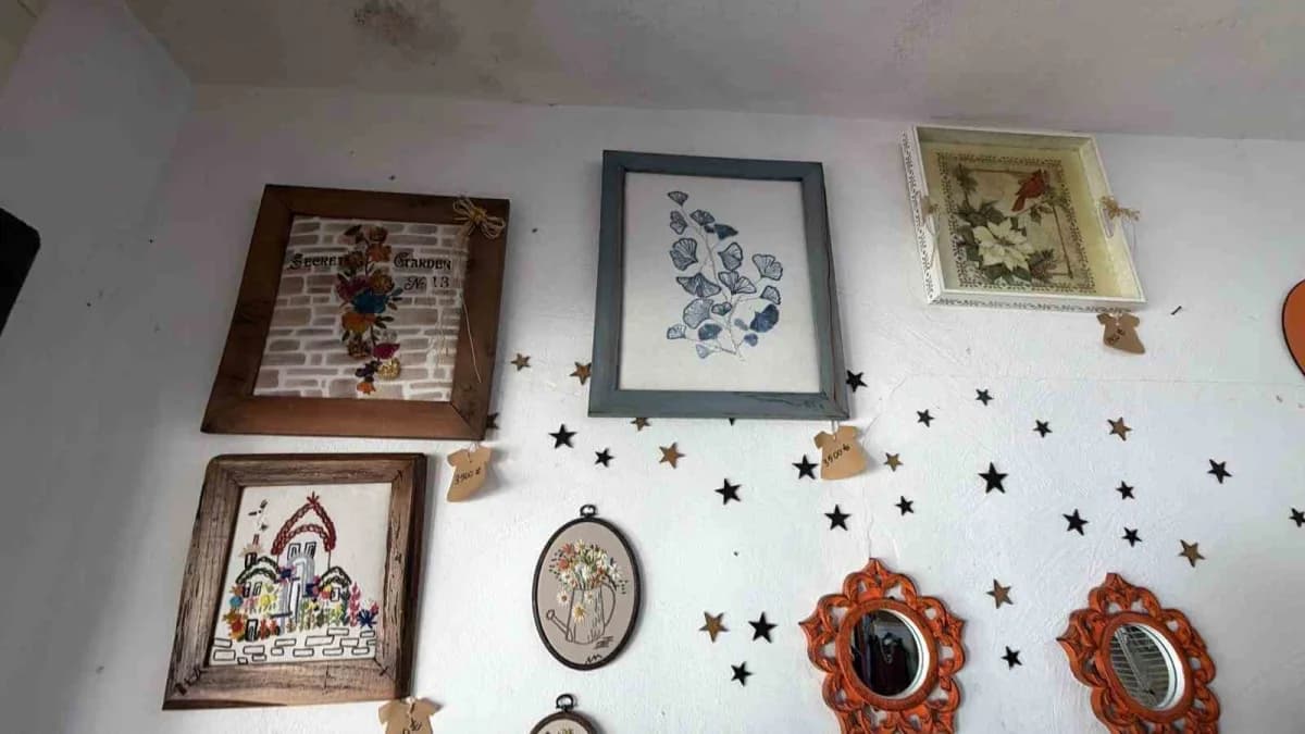 Düzce Tarihi Mahalle Pazarı'nda butik kafe işleten Gülsüm Nursen Şengün, Halk Eğitim Merkezi'nde aldığı kursla keşfettiğ