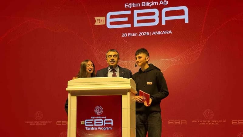 Milli Eğitim Bakanı Yusuf Tekin, "EBA'yı dünyanın en büyük Eğitim içerik portallarından bir tanesi o