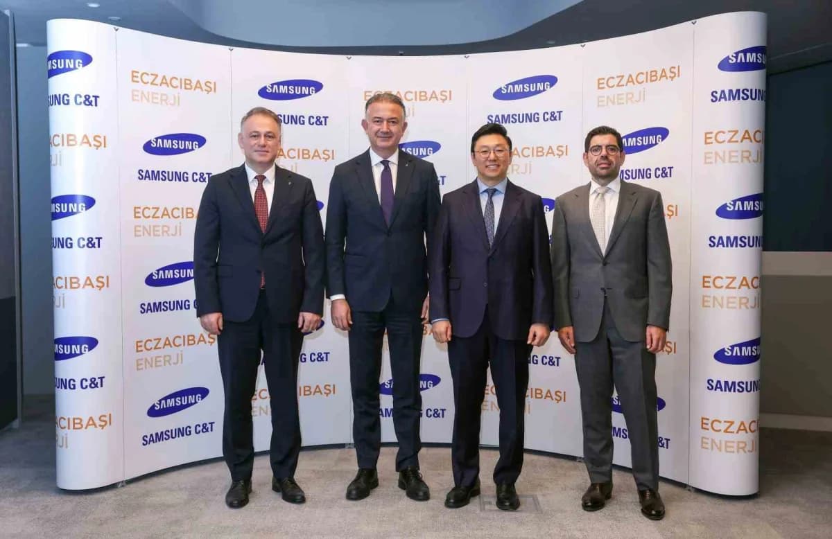 Eczacıbaşı Enerji Yatırımları ile Samsung c&t Corporation arasında anlaşma imzalandı