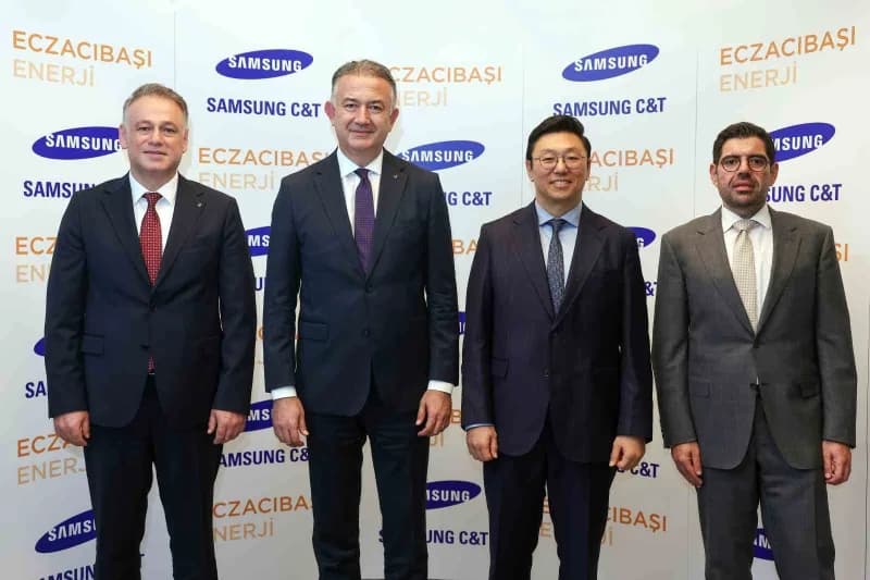 Eczacıbaşı Enerji Yatırımları ile Samsung c&t Corporation arasında anlaşma imzalandı