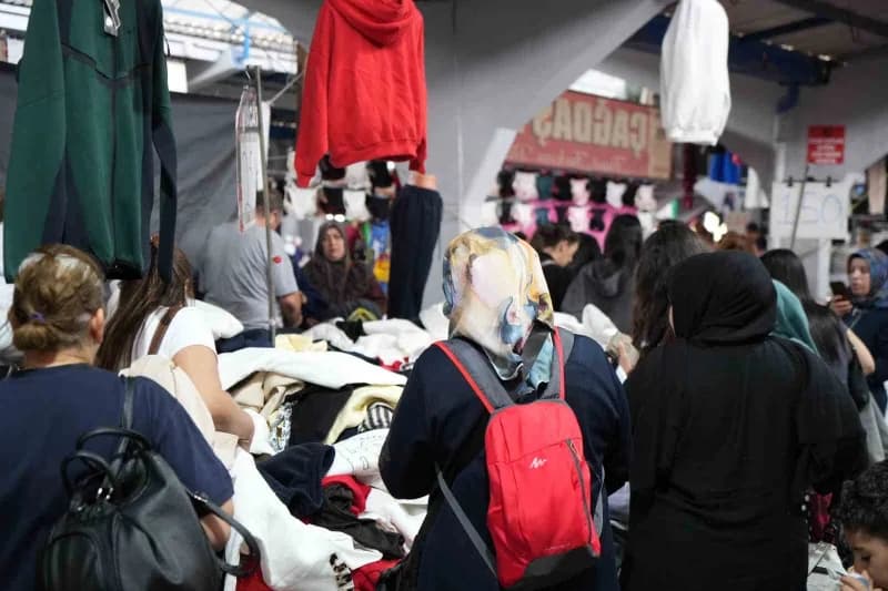Edirne’de Bulgarların alışveriş yoğunluğu esnafı sevindirdi