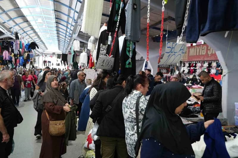Edirne’de Bulgarların alışveriş yoğunluğu esnafı sevindirdi
