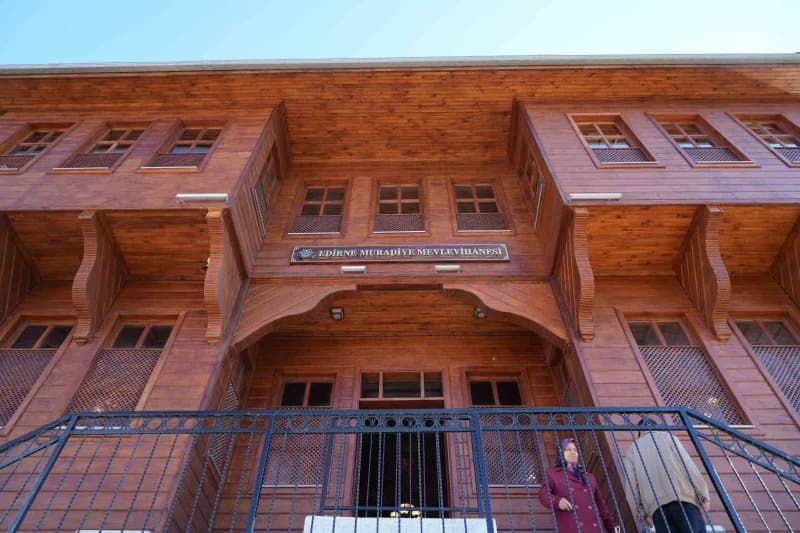 Edirne Muradiye Mevlevîhânesi 101 yıl sonra yeniden kapılarını açtı