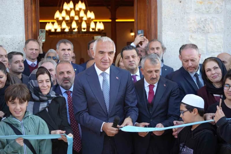 Edirne Muradiye Mevlevîhânesi 101 yıl sonra yeniden kapılarını açtı