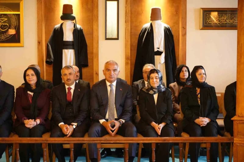 Edirne Muradiye Mevlevîhânesi 101 yıl sonra yeniden kapılarını açtı