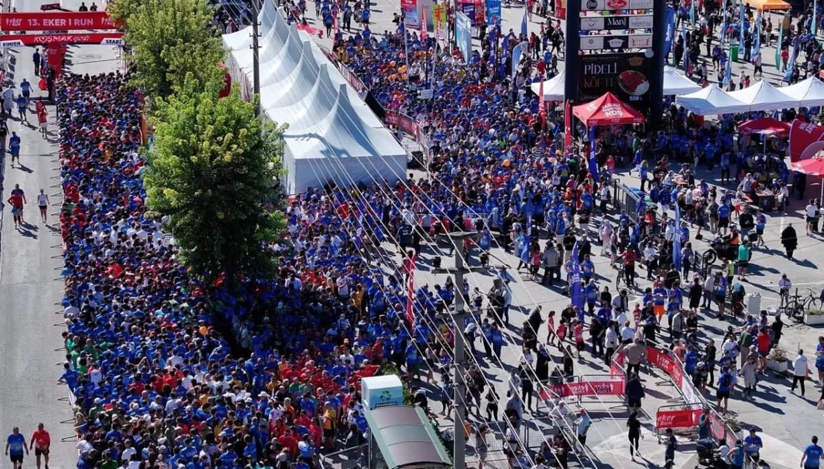 'koşmak Gerek' temasıyla düzenlenen 13. Eker ı Run, iki gün boyunca Spor, dayanışma, eğlence ve sürdürülebilirliği bir a