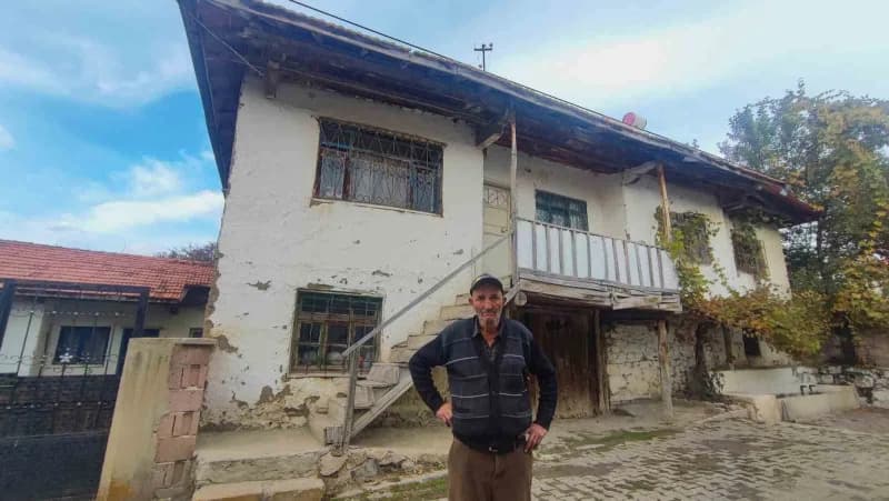 Yozgat Çiğdemli Kasabası'nda asker uğurlama geleneği için kullanılan Molla Ali’nin eski evi
