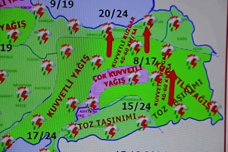 Elazığ’da geçtiğimiz yıl, 12 ayda metrekareye toplamda 380 kilogram yağış düşerken, bu sene yılın ilk 10 ayında 650 kilo