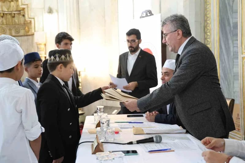 Elazığ'da Kur'an-ı Kerim'i Yüzünden Güzel Okuma Bölge Finali heyecanı yaşandı