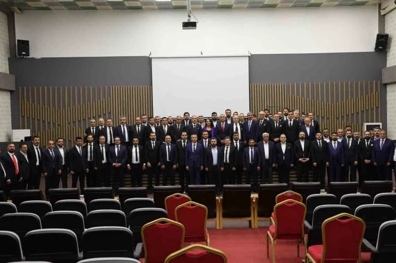 Delegelerinin belirlendiği seçimler neticesinde yeniden Elazığ TSO Yönetim Kurulu Başkanlığına seçilerek güven tazeleyen