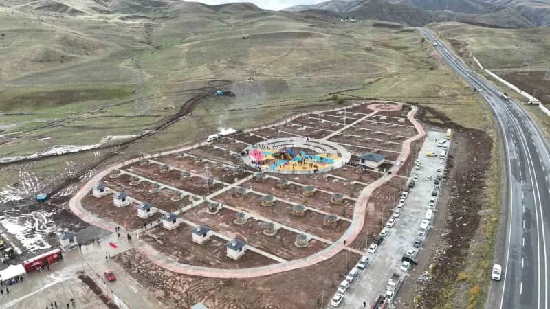 Eleşkirt’te 40 dekarlık Güneykaya Mesire Alanı hizmete açıldı